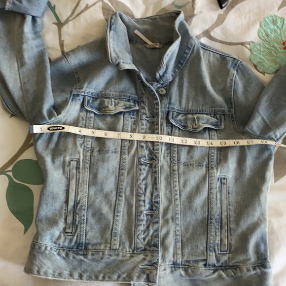 Free people crop denim jacket - Picture 6 of 6